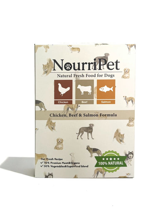 NourriPet ready-to-cook fresh dog food
